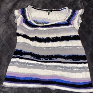 Woman’s Daisy Fuentes Stripped Top